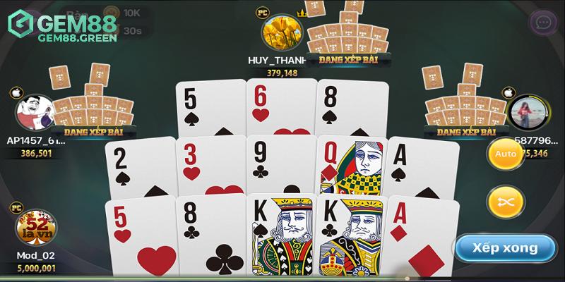 Cách chơi Mậu Binh GEM88 cơ bản Cách chơi Mậu Binh GEM88 cơ bản