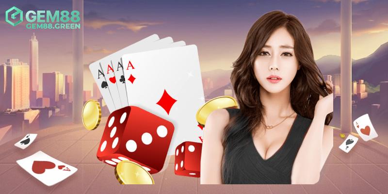 Casino GEM88 với nhiều tựa game bài trực tuyến hấp dẫn