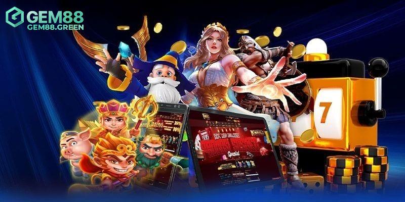Một số tựa game hấp dẫn từ nổ hũ GEM88