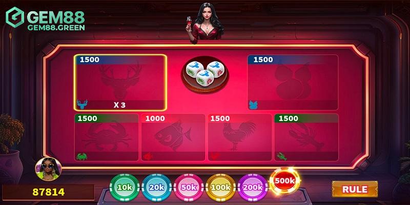 Nguyên tắc chơi bầu cua GEM88